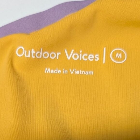 Outdoor Voices Exercise Dress Womens Medium Multi Ombre Tenniscore Pickleball - Picture 3 of 13